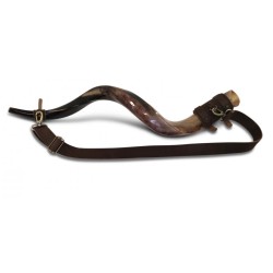 רצועת עור אמיתית לנשיאת Kudu... | תיקי שופר ואביזרים